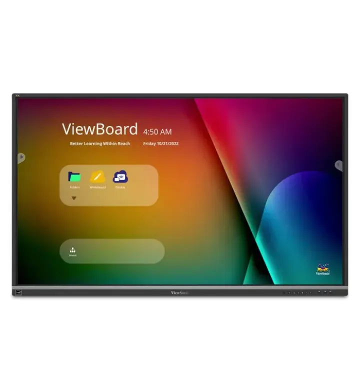 ViewSonic IFP6550 الجيل 5 65" 4K أشعة تحت الحمراء 8GB (E6550)