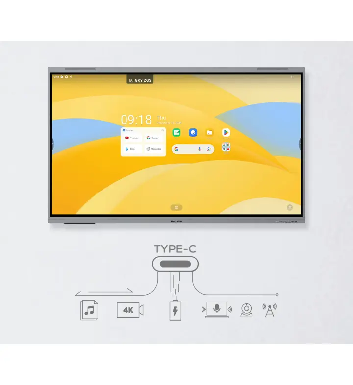 MAXHUB E3 86" 4K, Android 14, 8GB/128GB (E8630)