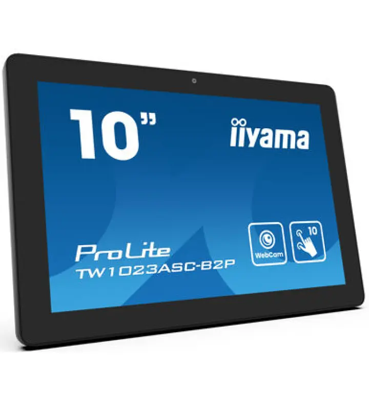 IIYAMA ProLite TW1023ASC-B2P 10.1" HD PoE Android Touchscreen (387 cd/m²)