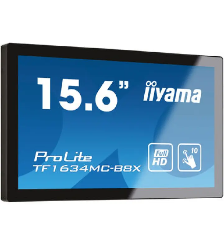 IIYAMA ProLite TF1634MC-B8X 15.6" Full HD Touch Monitor (B8X)