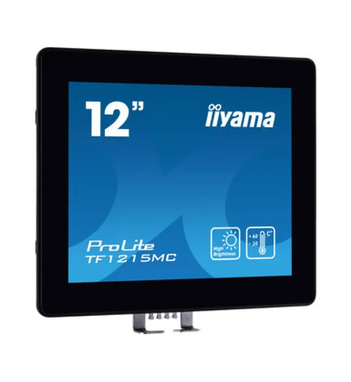 شاشة IIYAMA ProLite TF1215MC-B1 مقاس 12.1 بوصة، 10 نقاط لمس سعوية