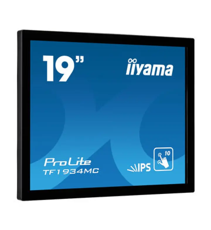 IIYAMA ProLite 19" Touch Monitor 10pt IPS, VGA/HDMI/DP (TF1934MC-B7X)
