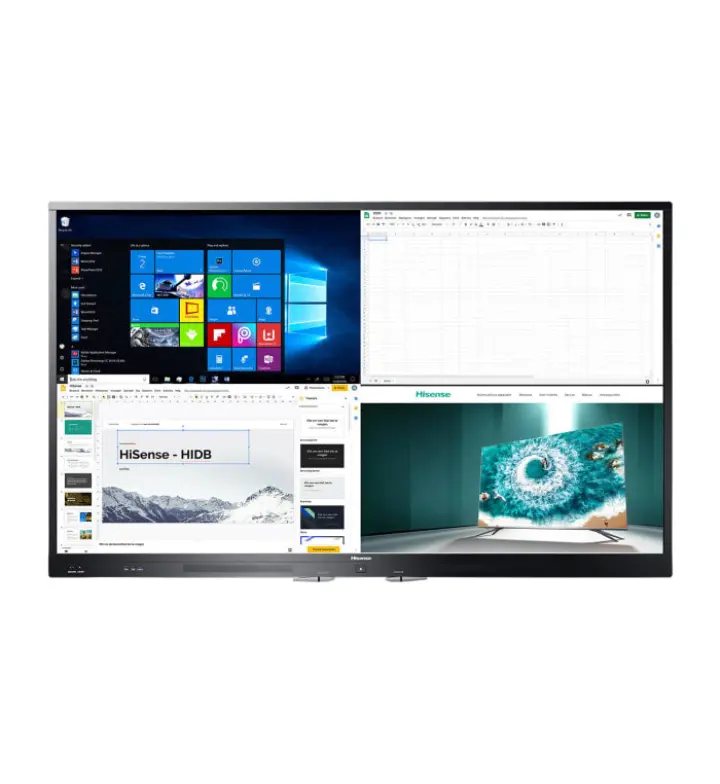 HiSense 75WR6CE 75" 4K UHD Advanced Interactive Display, Android (75WR6CE)