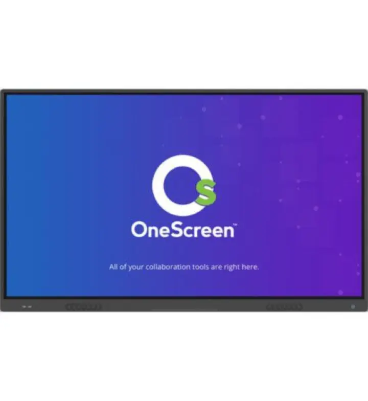 OneScreen T6 65" 4K Interactive Display, Android 8, 20pt (t6-65-1)