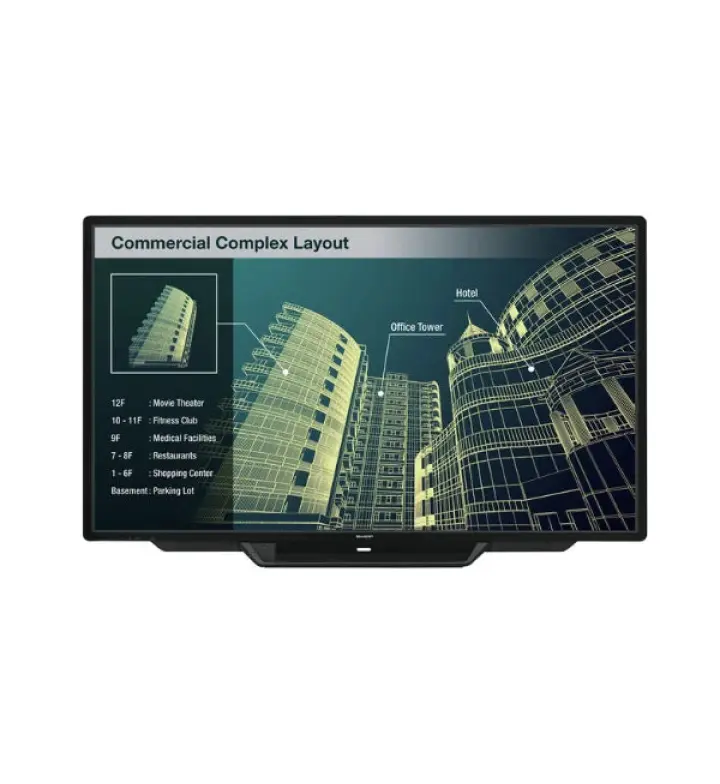 Sharp PN-80TC3 80" Full HD Capacitive Multi-Touch Display (PN-80TC3)