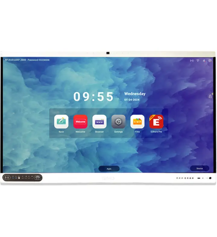 Trend C-Series 110" 4K Interactive Flat Panel, Android 13 (TR-FPC110T82)