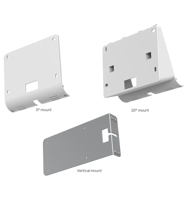حوامل Yealink RoomPanel Plus 0°/20°/Mullion (RoomPanel Plus Mount Kits)