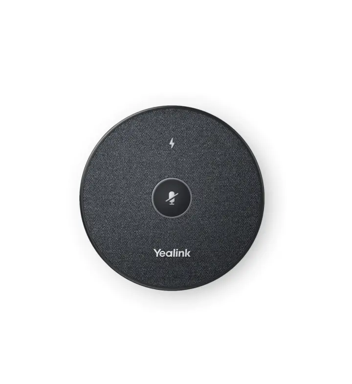 Yealink VCM36-W Wireless Wi-Fi Expansion Microphone, 6 m Pickup (VCM36-W)