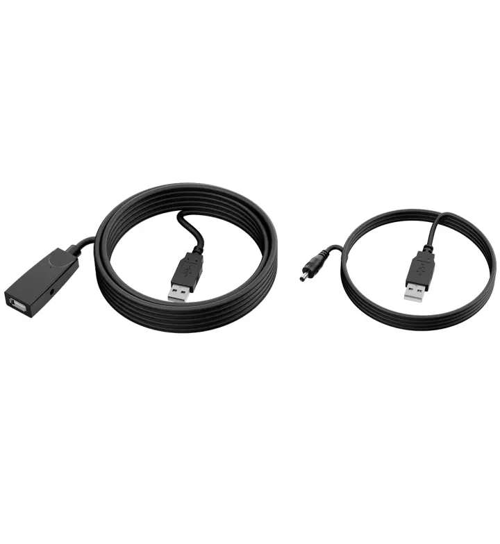 Yealink 10 m USB 2.0 Extension Cable with DC Power Cable (USB2-EXT-10M)