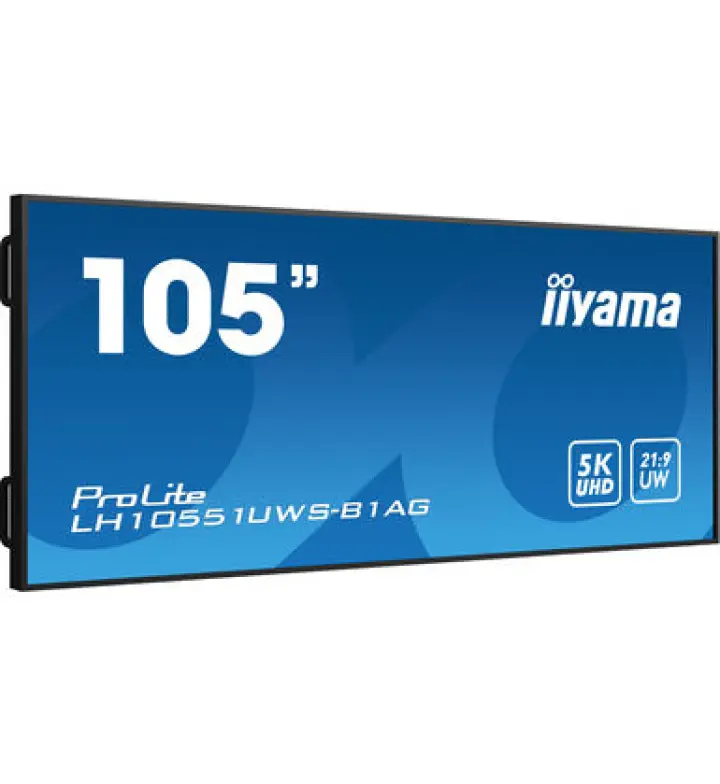 Iiyama 105" Professional 5KUW Display, 5120×2160 21:9 (LH10551UWS-B1AG)