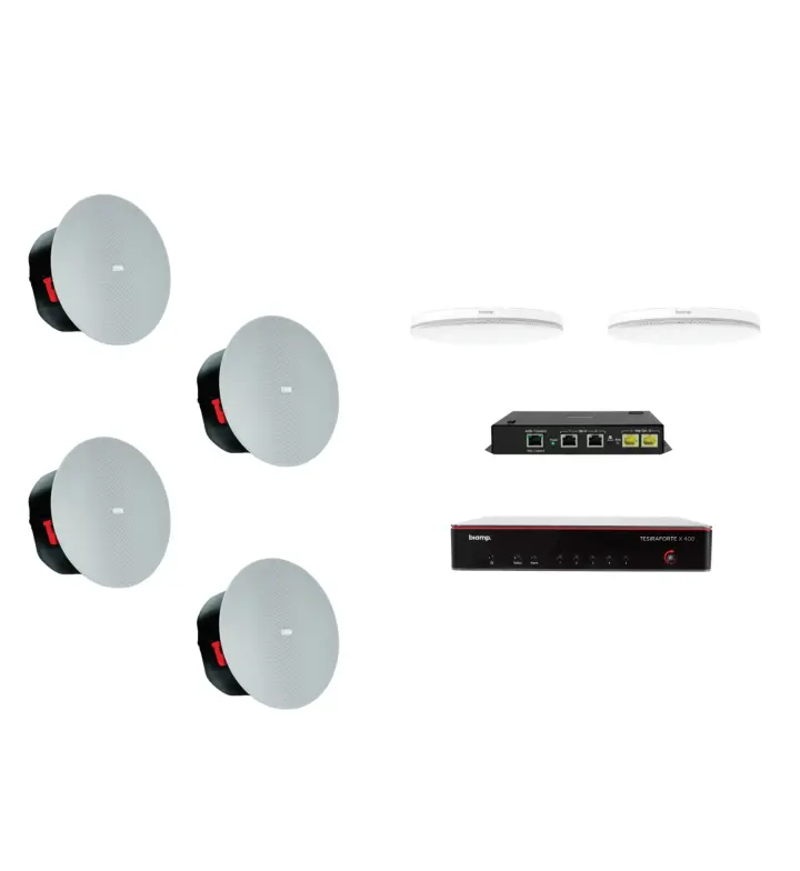 Biamp MRB-L-X400-C-CIC6LP Meeting Room Bundle