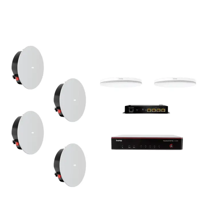 Biamp MRB-L-X400-C Video Conferencing System Bundle (MRB-L-X400-C-CIC6LP-TAA)