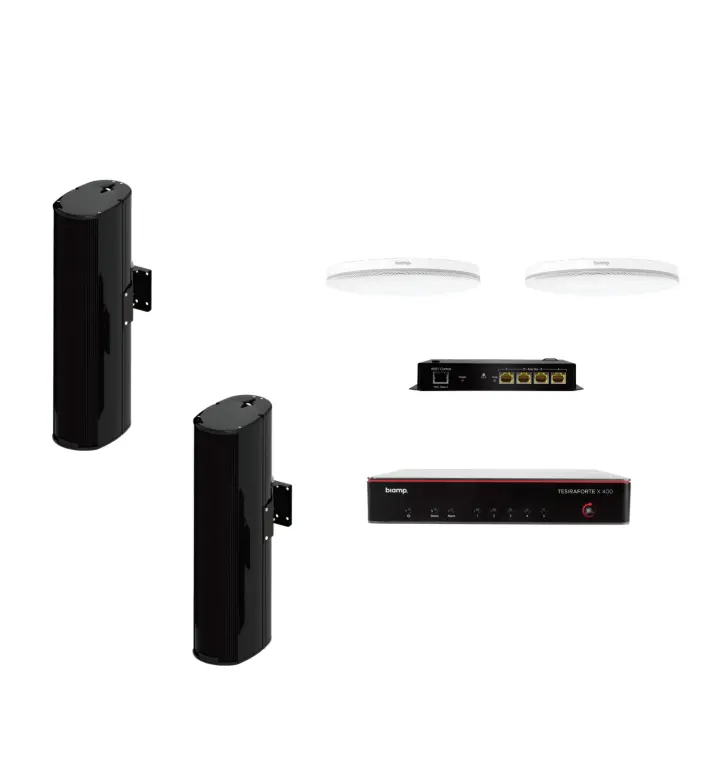 Biamp MRB-L-X400-C-ENT206 Meeting Room Bundle – 930-10008-00013