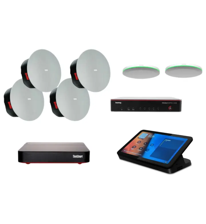 Biamp MRB-L-X400-C-TSC2IP-Z Large Meeting Room Bundle – 930-10008-00020