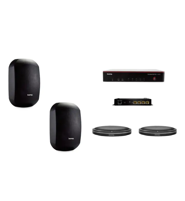 Biamp MRB-L-X400-T-MASK6C Video Conferencing System