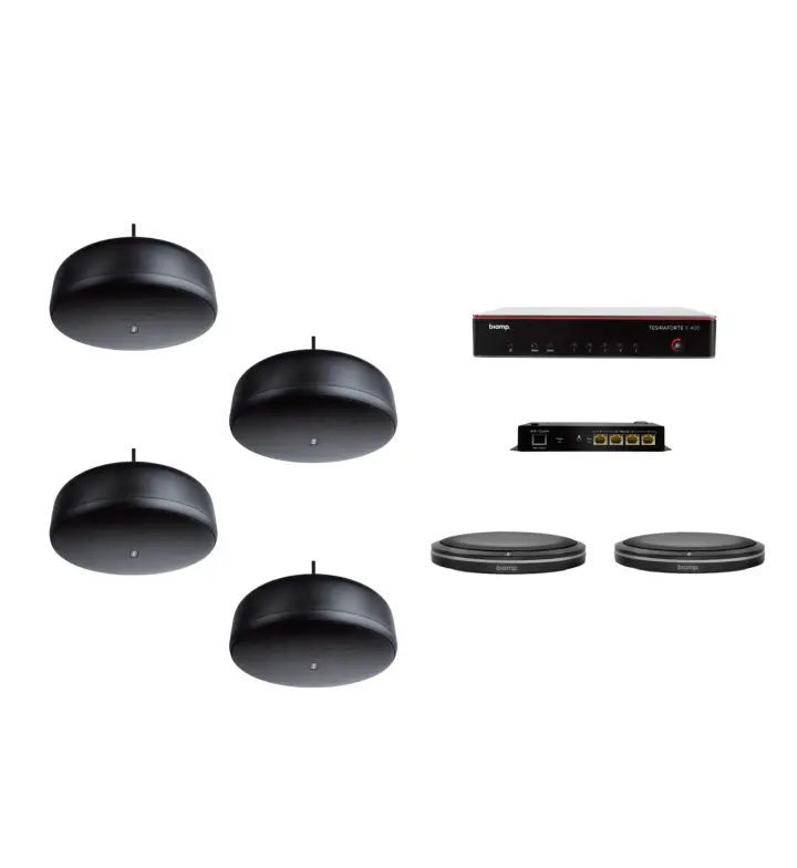 Biamp MRB-L-X400-T-P6SM Video Conferencing Bundle
