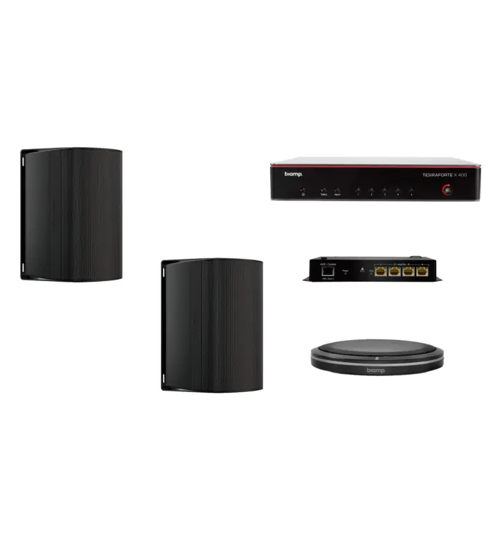 Biamp MRB-M-X400-T-DXS5 Meeting Room Bundle – 930-10007-00004