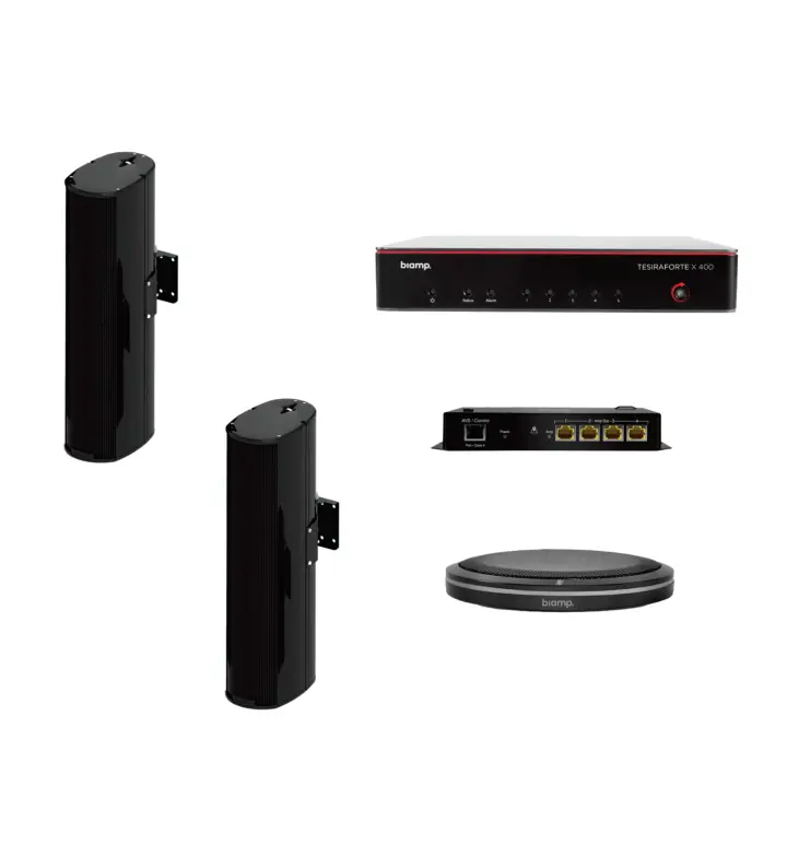 Biamp MRB-M-X400-T Meeting Room Audio Bundle – MRB-M-X400-T-ENT206