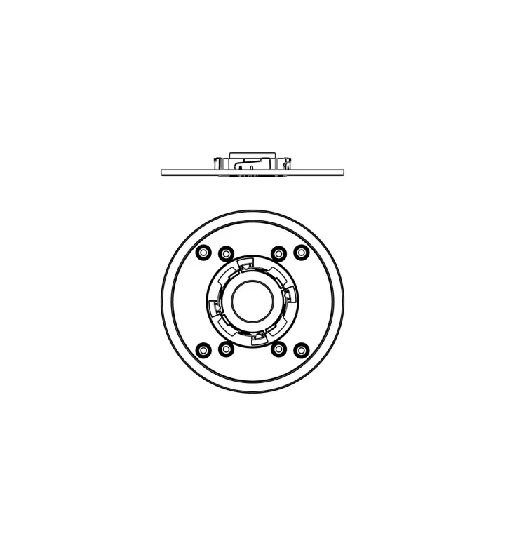Biamp Parlé TCM-X-DK Drywall Ceiling Kit - 920-00520-10000