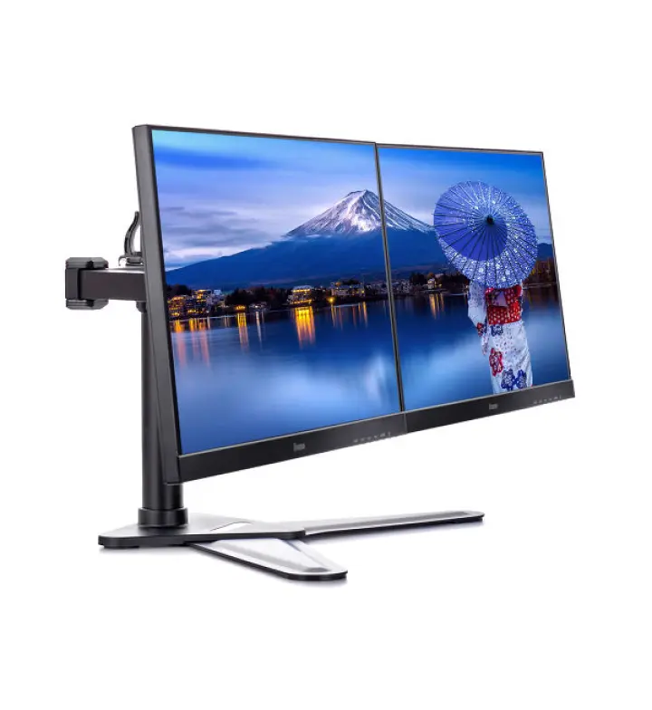 حامل المكتب المزدوج IIYAMA DS1002D-B1 10"-30" (10 كيلوغرام لكل شاشة)