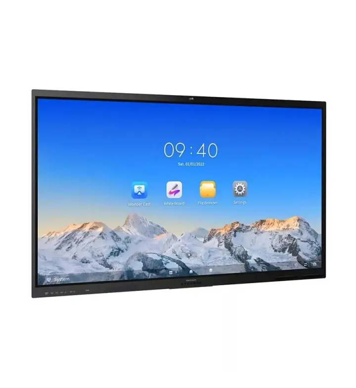 Hikvision 65" High Brightness Interactive Flat Panel, 4K, Android 13 (DS-D5B65RB/FL)