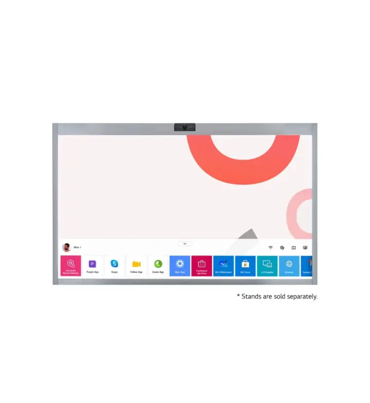 LG One:Quick Works 55" 4K Interactive Meeting Display (55CT5WJ-ZJ)