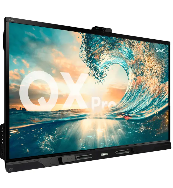 SMART Board QX275 Pro 75" 4K Touchscreen, Environmental Sensors (QX275-V2-P)