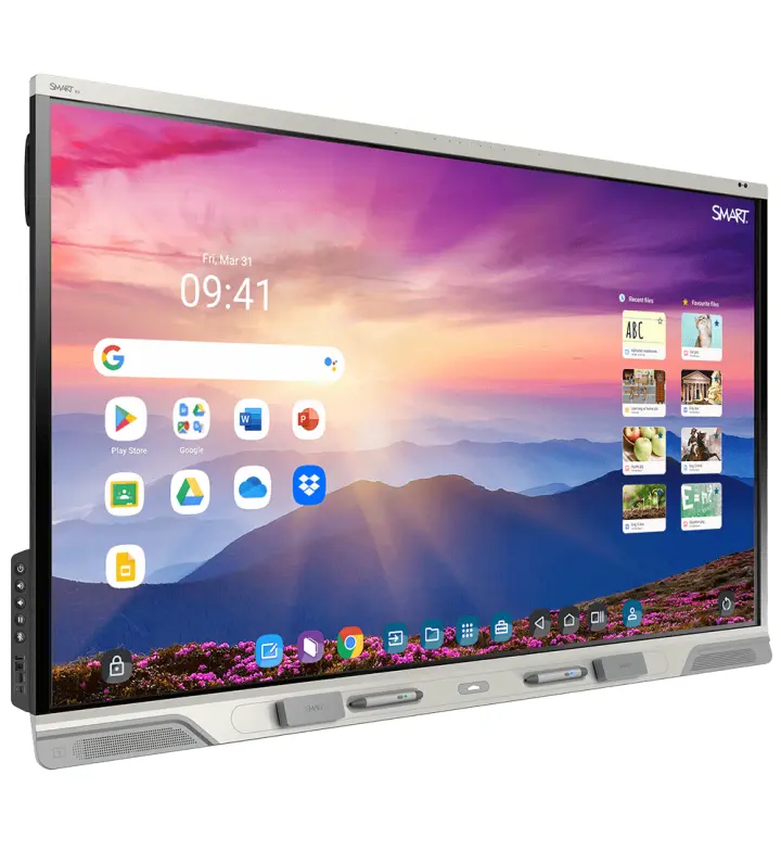 SMART RX275 75" 4K Interactive Display, 50-Point Touch
