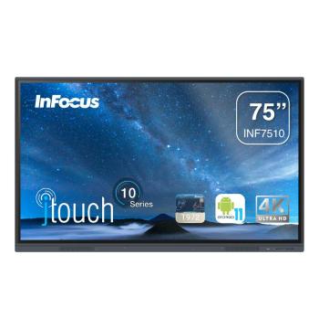 InFocus JTouch 10 Series 75" 4K UHD Multi-Touch (INF7510)