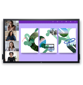 Dell 86" 4K Interactive Touch Monitor P8624QT