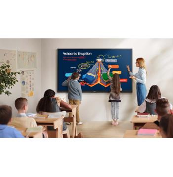 Samsung WAF 65" 4K Interactive Display, 40-Point Touch, Android 14 (LH65WAFWLGCXZA)