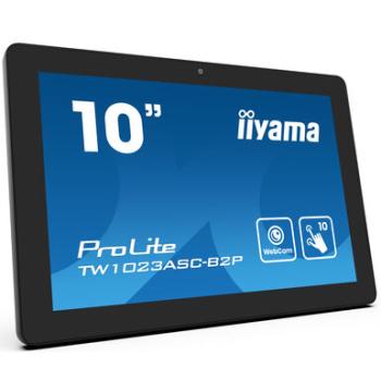 IIYAMA ProLite TW1023ASC-B2P 10.1" HD PoE Android Touchscreen (387 cd/m²)