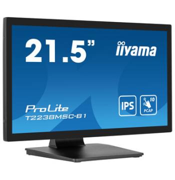 IIYAMA ProLite T2238MSC-B1 21.5" Optical Bonded PCAP Touchscreen