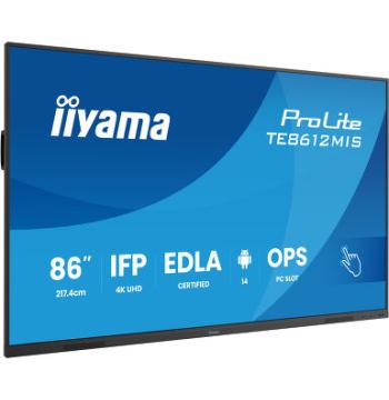 IIYAMA ProLite TE8612MIS-B4AG 86" 4K Interactive Display (TE8612MIS-B4AG)