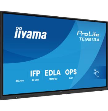 IIYAMA ProLite 98" 4K, EDLA Certified, 5yr Warranty (TE9813A-B1AG)