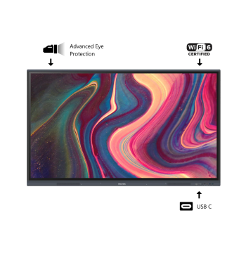 Specktron UDX 98" 4K Interactive Display, 50-Point Touch, Android 14 (UDX-98S2)