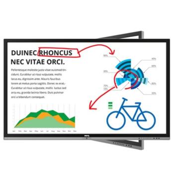 BenQ RP703 70" FHD Interactive Flat Panel, 20-Point Touch (RP703)