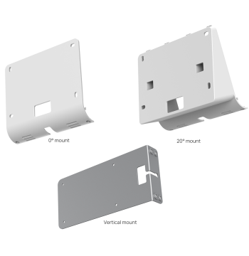 Yealink RoomPanel Plus 0°/20°/Mullion Brackets (RoomPanel Plus Mount Kits)