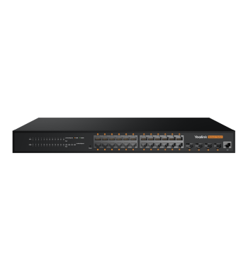 Yealink RCH240 L2+ Managed AV Switch, 24 PoE+ Ports, 370 W (RCH240)