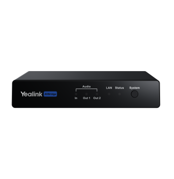 Yealink AVBridge Audio Box & A/V Extender, 4×4 Dante, PoE (AVBridge)