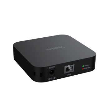 Yealink RCH40 E2 Room Cable Hub, 4-Port Gigabit PoE+, 90 W (RCH40 E2)