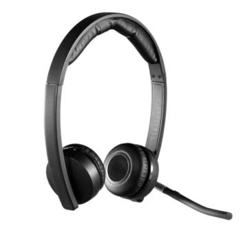 Logitech H820E-Dual DECT Dual Headset – 100m Range