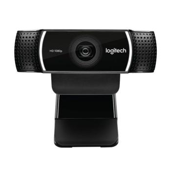 Logitech C922 Pro Stream Webcam, 1080p, Stereo Audio (C922)