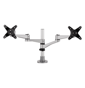 ViewSonic Dual Monitor Mount Arm, 24" per Display, 360° Pivot (LCD-DMA-001)