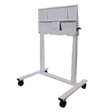 SMART FSE-500-W Electric Floor Stand with Dual Casters