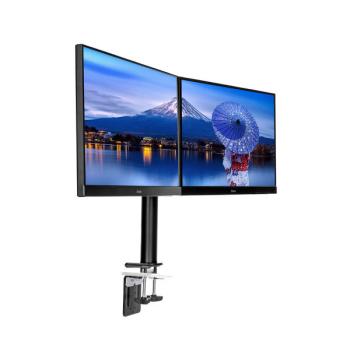 IIYAMA DS1002C-B1 Dual Desk Mount 10"-30" (Clamp, 10kg)