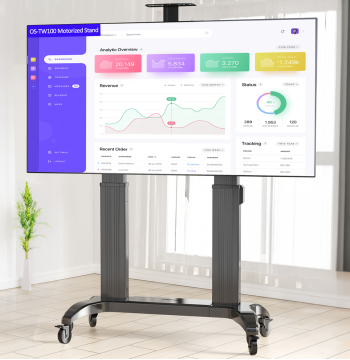 OneScreen Electric Cart TW100 Motorized Height-Adjustable Stand (NB-TW100)