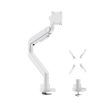 VSYS VMAD-C012 Heavy-Duty Gas-Spring Monitor Arm, 24–57"