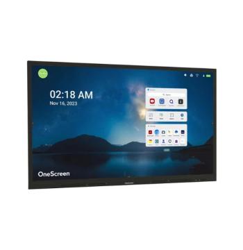 OneScreen TL7 55" 4K Interactive Display, Android 11, 40pt (55-TSCRN-TL7)